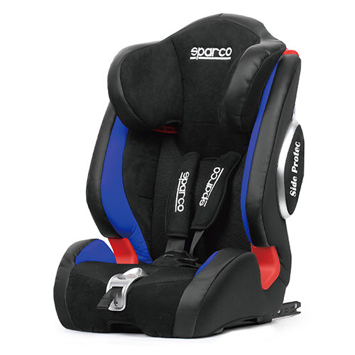 SILLA INFANTIL SPARCO AZUL GRUPO 1-2-3 SPCF1000KBL · Center's Auto Granada