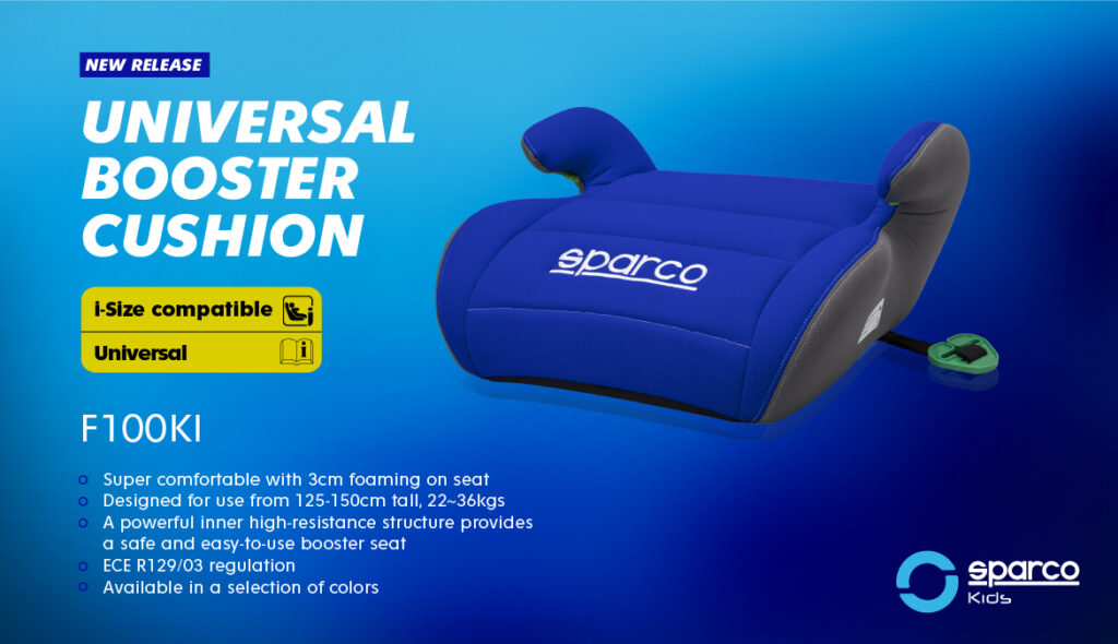 UNIVERSAL BOOSTER CUSHION (125-150CM) - Sparco Kids