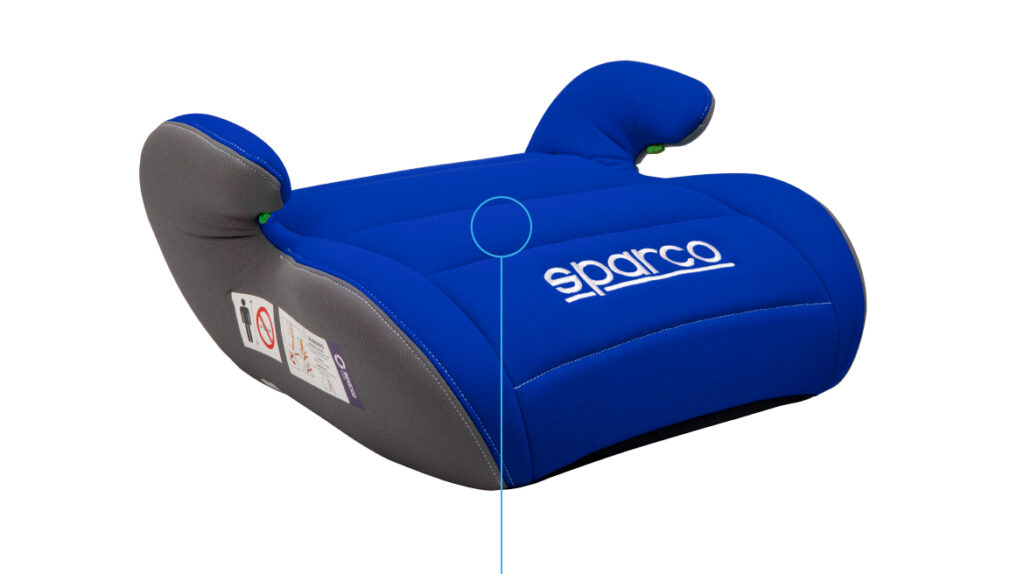 UNIVERSAL BOOSTER CUSHION (125-150CM) - Sparco Kids