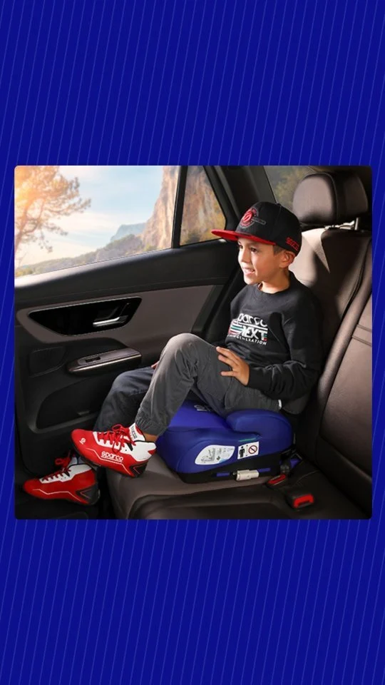Elevate your child’s travel experience with our Universal Booster Cushion (125-150cm). 🚗 Made with durable, washable polyester, it features an ergonomic design for proper belt positioning and a removable cover for easy cleaning. The adjustable locking seat belt clip ensures added neck protection with its crescent hook design.

#boosterseat #carseat #childsafety #sparcokids